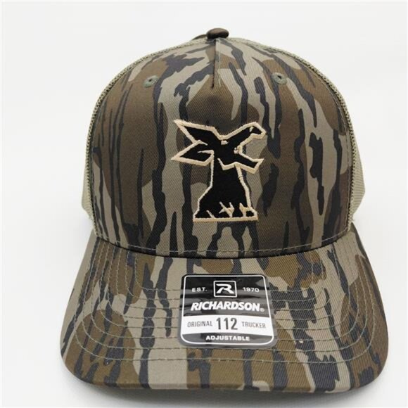 Timberjack Hat Richardson 112 Trucker Cap Mossy Oak Camo Hunting Snapback Patch - Picture 2 of 4